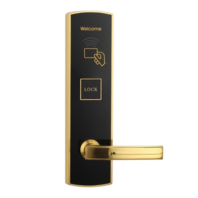 Khóa khách Sạn HL118 màu vàng
